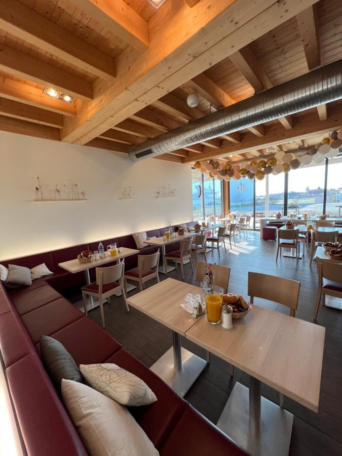 Auszeit Cafe & Hotel Oberwornitz Eksteriør billede